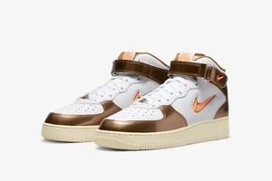 Nike Air Force 1 Mid QS "Ale Brown" Herren Sportschuhe UK Größe 9,5 EU 44,5 DH5623 101 - Bild 1 von 9