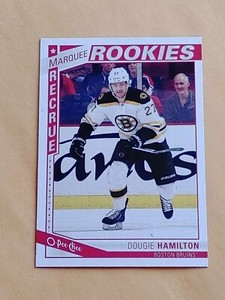 2013-14 O-PEE-CHEE Marquee Rookies #531 Dougie Hamilton RC Boston Bruins