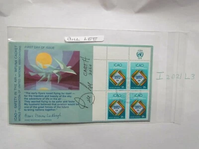 Bill Lee Signed First Day Cover Envelope - Image 1 of 2