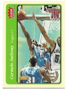 Carmelo Anthony 2004-05 Fleer Tradition VERDE #219 Denver Nuggets - Imagen 1 de 2