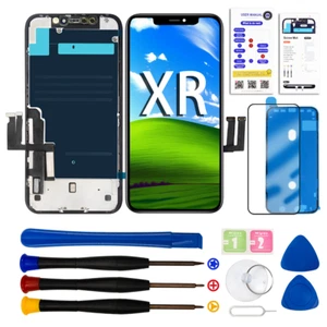 For Apple iPhone XR LCD Screen Replacement 3D Touch Digitizer Display Assembly - Picture 1 of 5