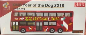 Autobús diecast Tiny City Hong Kong - KMB Año del Perro 2018 (63R) - Imagen 1 de 1