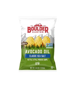 Boulder Canyon Chips Potato Avocado Oil Sea 5.25 Ounce - Picture 1 of 3