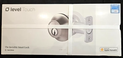 Level Lock- Touch Edition Smart Lock Satin Nickel Bluetooth Electronic Deadbolt - Image 1 of 2