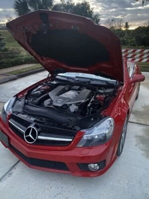 Gancho de reboque dianteiro suporte de placa de matrícula para Mercedes-Benz SL-Class 2009-2012 - Imagem 1 de 4