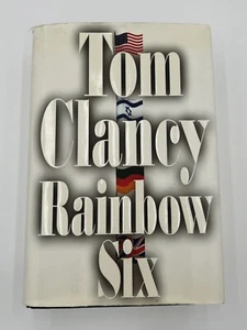 Rainbow Six by Tom Clancy SIGNED 1st ed/1st ptg (1998) hardcover No COA - Picture 1 of 11