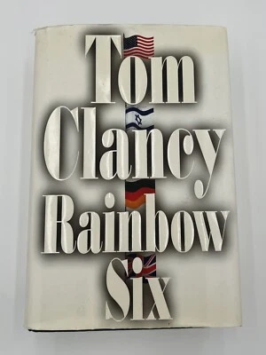 Rainbow Six by Tom Clancy SIGNED 1st ed/1st ptg (1998) hardcover No COA - Image 1 of 4