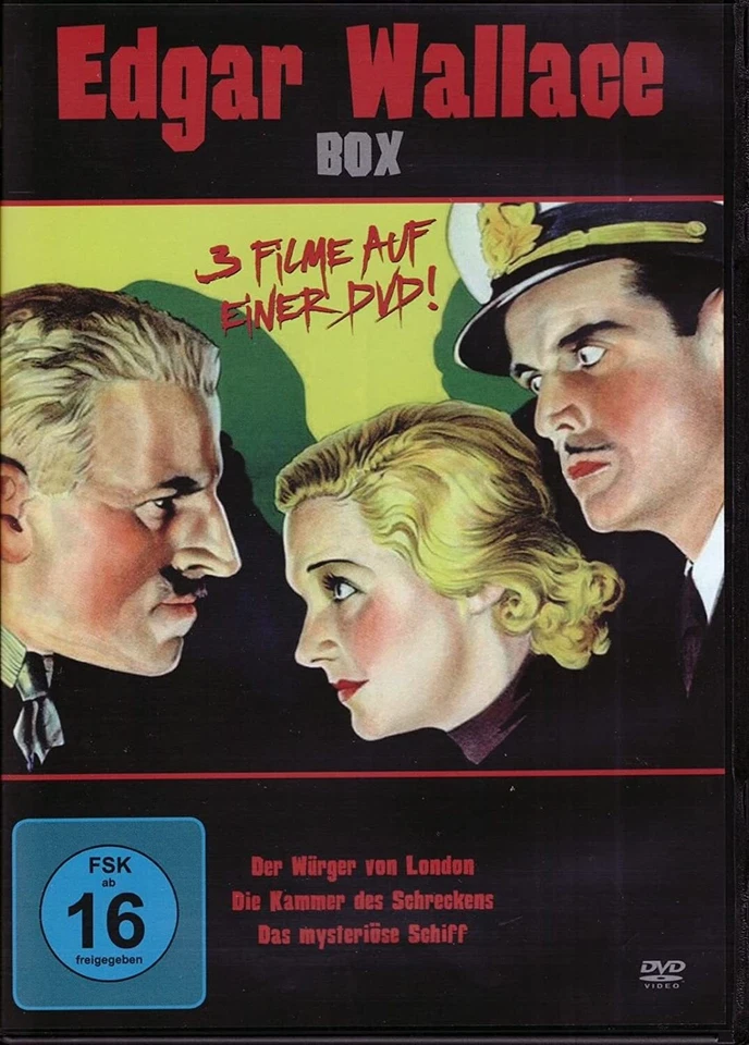 Edgar Wallace Box - 3 Klassiker  DVD/NEU/OVP - Bild 1 von 1