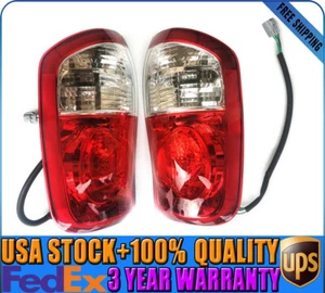1 Pair Rear Tail Lights For 2004-2006 Toyota Tundra Pickup Double Cab /Crew Cab - Foto 1 di 12
