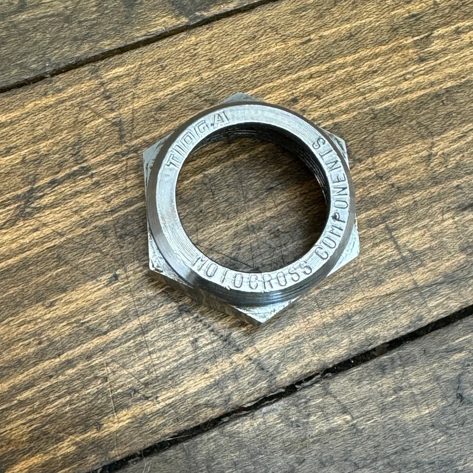 Tioga BMX Motocross Top Nut 1" Old School BMX OG 1980s Head Set Part MX - Image 1 of 4