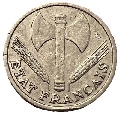 1942 France 50 Centimes High Grade - Combined Shipping - Lot C63b - Image 1 of 2