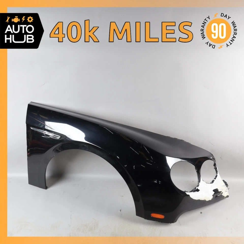 Conjunto de guardabarros lateral derecho Bentley Flying Spur 14-18 negro 4W0821022G OEM 40k Foto 1 de 4