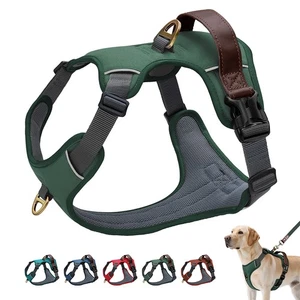 No Pull Dog Harness for Medium Large Dogs Adjustable Strong Soft Pet Strap Vest - Picture 1 of 30
