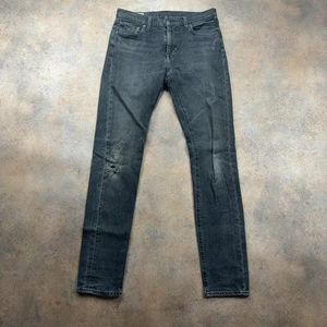 Jeans Levi's 510 grigio uomo (vita 30 pollici) (gamba 32 pollici) skinny fit invecchiato - Foto 1 di 14