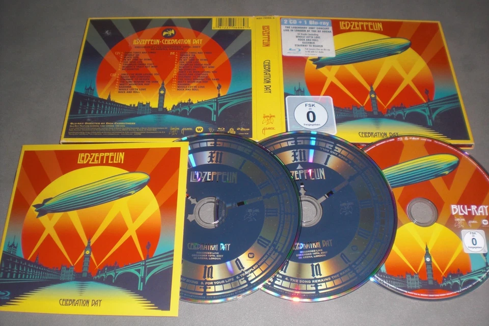 Led Zeppelin - Celebration Day 2 CD & Blu-Ray Set - Bild 1 von 1