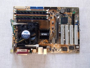 Carte-mère Asus P4P800-X Socket 478, Pentium 4 3,0 GHz, 1Go DDR400 Dual Channel - Photo 1/8