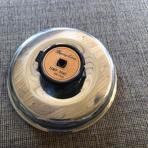 Vintage Thermo Core Temp Tone 7.5” Inch Stainless Steel Vented Lid Only Retired - Picture 1 of 5