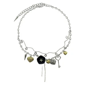 Tassels Pendant Necklace Sturdy Alloy Construction - Picture 1 of 8