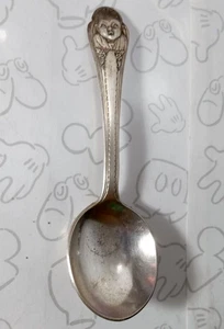Gerber Baby Winthrop Silver Plate Spoon Vintage 4.25" - Picture 1 of 4