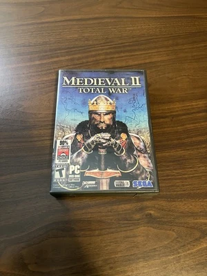 Sega 2006 Medieval II: Total War With Manuals 2 Disc Complete CIB - Image 1 of 4