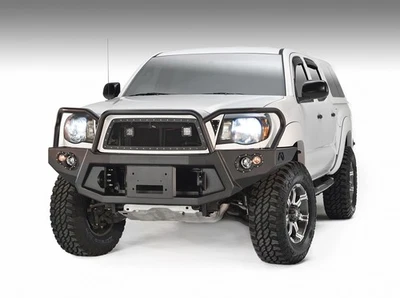 Fab Fours TT05-B1550-1 Premium Heavy Duty Winch Front Bumper Fits 05-11 Tacoma Foto 1 de 4