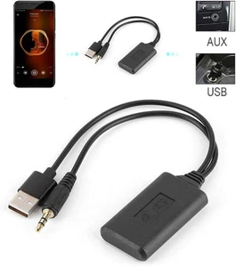 Receptor de radio Bluetooth inalámbrico para automóvil USB 3.5mm cable de audio auxiliar adaptador accesorios - Imagen 1 de 19