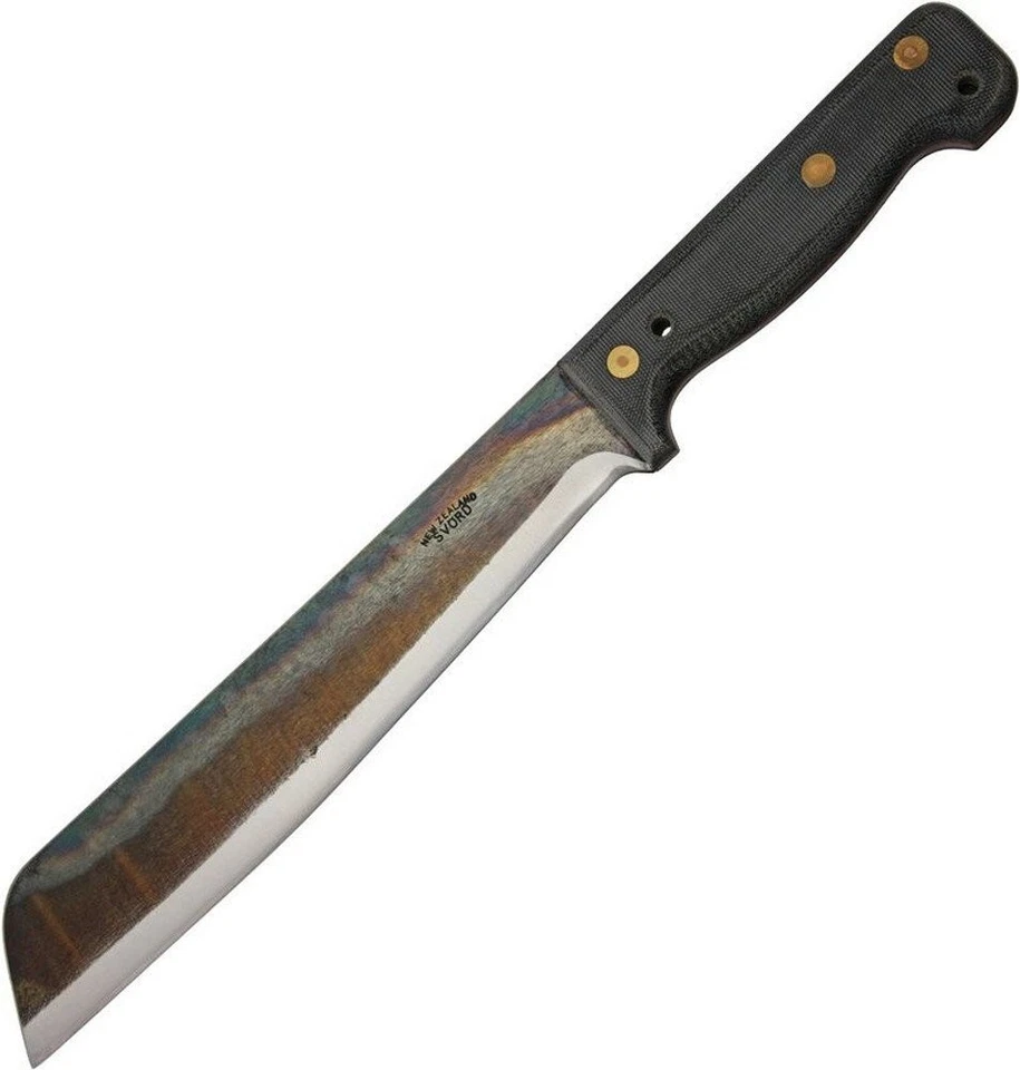 Cuchillo fijo mango Micarta hoja completa acero al carbono patrón ejército Svord Golok - G Foto 1 de 1