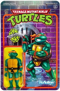 Super7 - Teenage Mutant Ninja Turtles ReAction Figure Wave 1 - Michelangelo - Picture 1 of 1