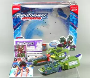 Hasbro 2002 Transformers Armada Giga-Cons MEGATRON & Leader-1 Complete Works NMt - Picture 1 of 12