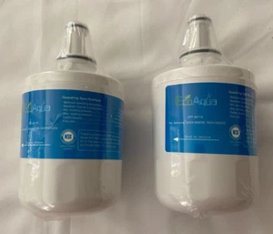Eco Aqua Filter New Set of 2 Fits Samsung DA29-00003B, DA29-00003G - Picture 1 of 6