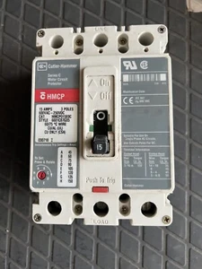 Martello Taglierina HCMP015E0C 15 Amp Cassa Stampata Motore Interruttore 3P 600V eaton - Foto 1 di 20