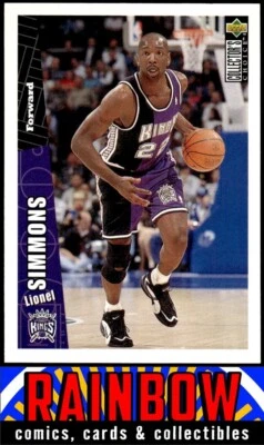 1996 Collector's Choice #323 Lionel Simmons    Sacramento Kings - Image 1 of 2