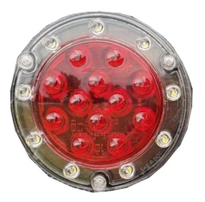 MAXXIMA 4" ROUND HYBRID ULTRA THIN S/T/T/BACKUP LIGHT (M85417R) - Picture 1 of 4