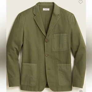 J. Crew Wallace & Barnes chore blazer in cotton herringbone and ripstop Size 44L - Picture 1 of 6