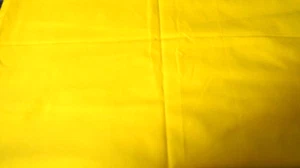 2/3 yard x 42" Premium Cotton Quilting Fabric Solid Yellow Color - Picture 1 of 1