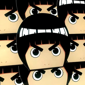 ROCK LEE ANIME PEEKER STICKER NARUTO SHIPPUDEN CAR DECAL - Picture 1 of 1