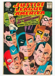 Justice League of America 61 Penguin cover, front cover nicer than back - Picture 1 of 2