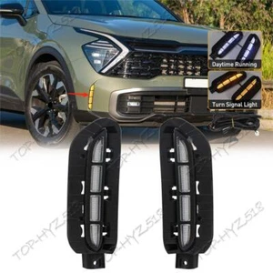 For Kia Sportage X-Pro X-Line 2023+ LED DRL Daytime running lights with steering - Picture 1 of 20