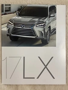 Nuevo 2017 Lexus LX570 Originales Catálogo Catalog - 42 Páginas Talla 8 "x 10" - Imagen 1 de 3