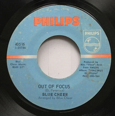 Rock 45 Blue Cheer - Out Of Focus / Summertime Blues On Philips - Image 1 of 2