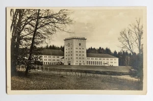 Reich Finance School Herrsching am Ammersee Germania c1940s RPPC cartolina UNP - Foto 1 di 2
