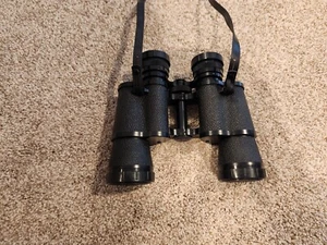 Vintage Binolux 7x35 Binoculars with Case Japan 367ft @ 1000yds In Box - Picture 1 of 11