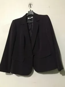 Jones Studio Separates Plus Size 14W Plum Suit Jacket Women Formal - Picture 1 of 10