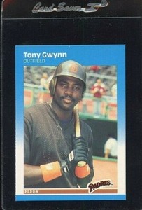 1987 FLEER GLOSSY #416 TONY GWYNN HOF SAN DIEGO PADRES