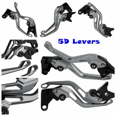 For HYOSUNG GT250R 2006-2016 GT650R 2006-2012 GD250R 2017 5D Brake Clutch Levers - Image 1 of 2