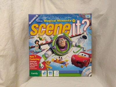 SCENE IT? Disney Magical Moments Deluxe 2010 COMPLETE DVD Game ~LN - Image 1 of 4