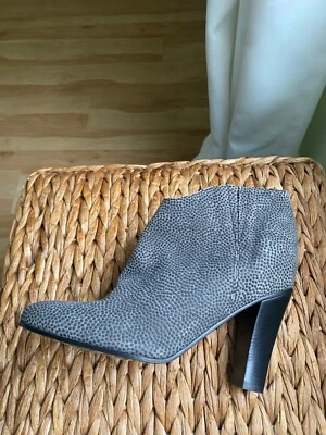 Botas Jen By Golden Goose Gris Punto Textura Botines Talla 40 EE. UU. 10 Foto 1 de 4