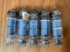 Lot of Five Used Tested EL84 6BQ5 Tubes