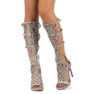 Celeste Chelsea Glitter Heels - Picture 1 of 3