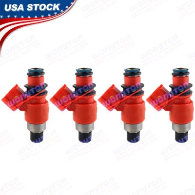 4Pcs Fuel Injectors 13S-13761-00-00 For 2008-2020 Yamaha YZFR6 YZF-R6 - Image 1 of 4